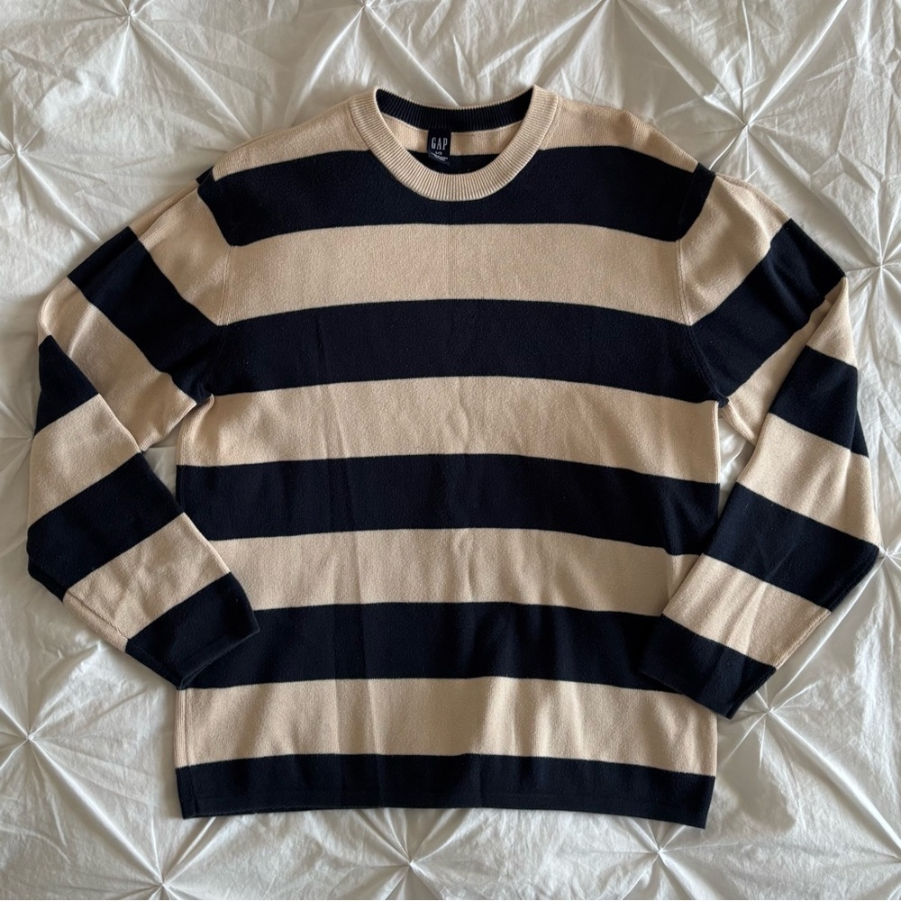 gap striped knit sweater
